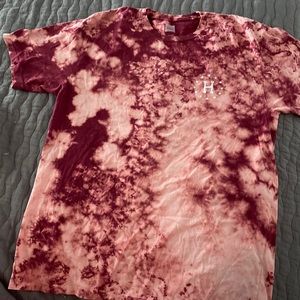 Mens graphic Huf mens tie dye tee